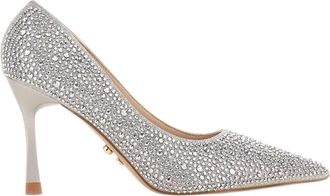 Twentyfourhaitch Teylor Pointed d&eacute;collet&eacute; - Dames - Pumps - Grijs - 37 EU - Schoenen