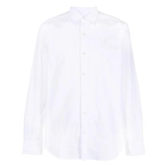 Aspesi Camicia Ridotta II - Heren - Zakelijke Overhemden - Wit - S - Overhemden
