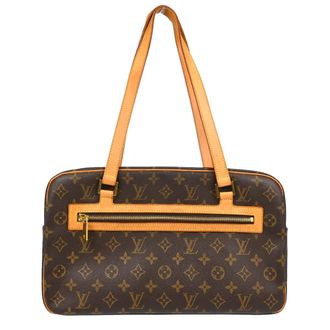 Louis Vuitton Cite Monogram Canvas Brown Canvas Handbag (Pre-Owned)