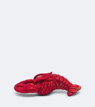 Judith Leiber Lobster Claudia embellished clutch