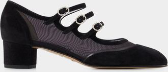 Carel Kinight Instappers - Carel - Su&egrave;de leer - Zwart