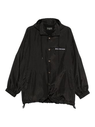 Balenciaga Windbreaker Jacket With Logo