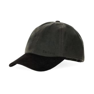 Barbour Ashby Cap - Heren - Accessoires - Groen - Maat: ONE Size Katoen