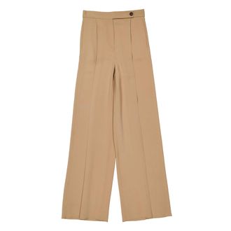 Ferragamo Ferragamo Viscose Cady Tailored Trousers, Brand Size 36 ( US Size 2 )