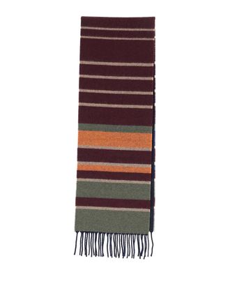 Paul Smith Merino Wool And Cashmere Scarf