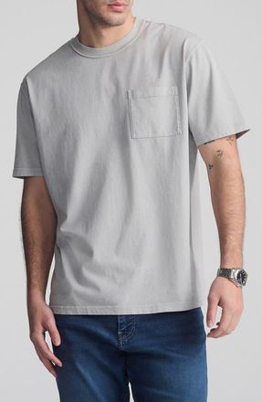 Mavi Relaxed Cotton Pocket T-Shirt in Griffin at Nordstrom, Size Medium