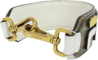 Fendi Pre-owned Accessories, female, Multicolor, Size: ONE SIZE Pre-owned Canvas home-office