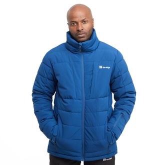 The Edge Mens Bromont Insulator Jacket, Water-Resistant Stretch Polyester, Synthetic Fill, Snow Skirt, Fleece-Lined Pockets, for Winter Sports (UK, Alpha, M, R