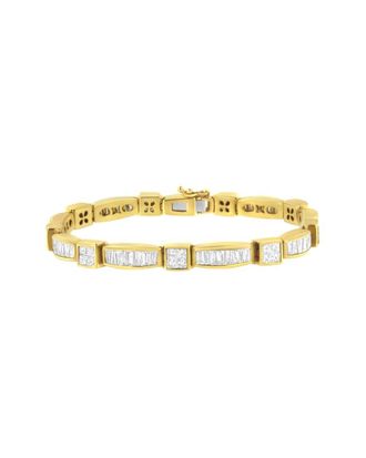 House of Brilliance Haus Of Brilliance 14K 7.34 Ct. Tw. Diamond Link Bracelet