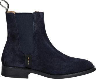 GANT Fayy Enkelboots - Dames - Schoenen - Blauw - Maat: 40 EU Leer