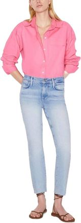 Frame Denim Le High Straight Jean In Kerwin