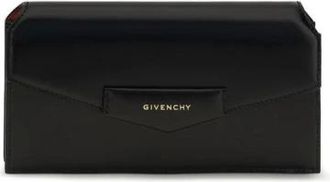 Givenchy Antigona Box Pouch de Piel - Bags - Mujer - Negro - ONE SIZE