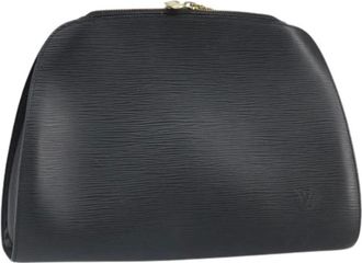 Louis Vuitton Pre-owned Clutches, female, Black, Size: ONE SIZE Pre-owned Leather Clutch
