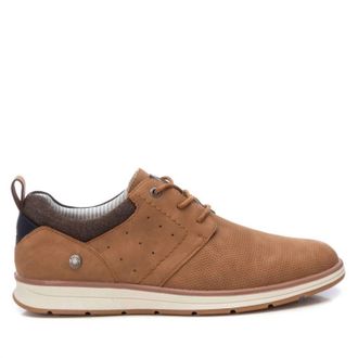 Xti Mens Casual Oxford Sneakers In Camel