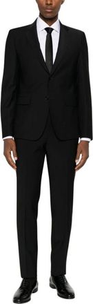 Brian Dales Hombre, Trajes, Negro, Talla: M
