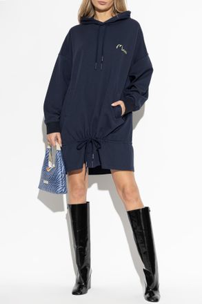 Marni Oversize Sweatshirt, Womens, Navy Blue