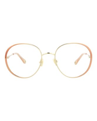 Chlo&eacute; Round-Frame Metal Optical Frames