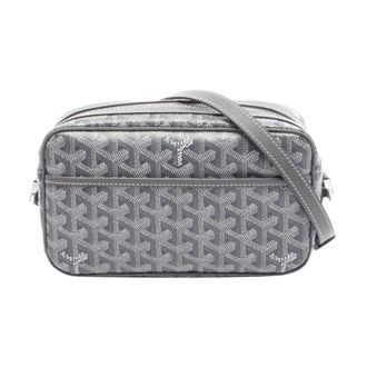 Goyard Pre-owned Vintage Monogram Crossbody Bag - Dames - Pre-owned - Grijs - Maat: ONE Size
