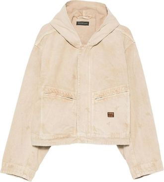 Balenciaga Denim Hooded Jacket