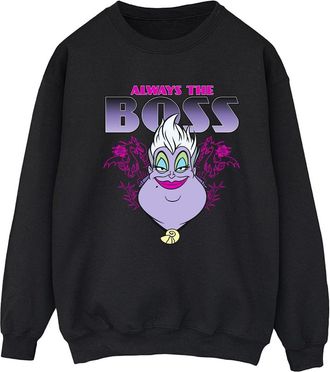 Disney Dames/Dames De Kleine Zeemeermin Ursula Mama Is De Baas Sweatshirt (Zwart)