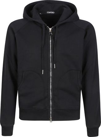 Tom Ford Cotton Hooded Full-Zip Sweatshirt