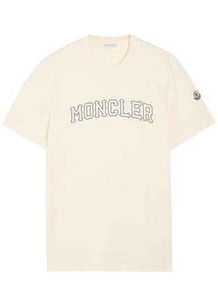 Moncler Logo-print Cotton T-shirt - Multicoloured 1 - XL