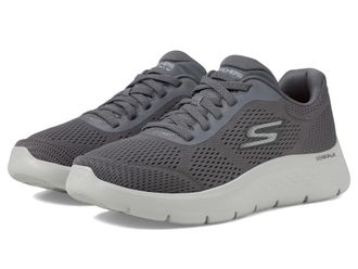 Skechers Mens Go Walk Flex-Remark Sneaker, Charcoal Grey, 10 UK