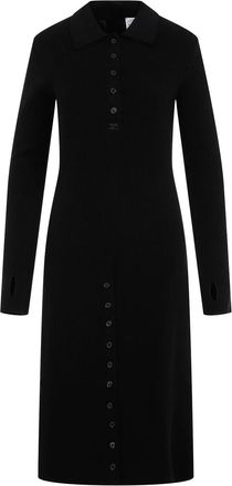 Courrèges Multi Buttons Midi Dress