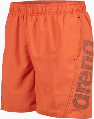 Arena Mens Fundamentals Logo R Beach Boxer - Orange - Size: 37/36/32