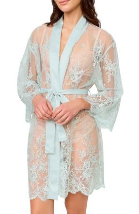 Rya Collection Darling Lace Wrap in Lagoon at Nordstrom, Size X-Small