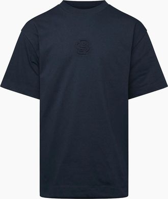 HUGO BOSS Mens C-Tames 36 T-Shirt - Navy - Size: 44