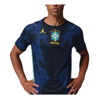 Nike Jordan Air Jordan Brazil 2026 Match Away Aero-FIT Authentic Jersey Royal Black IU1074-417