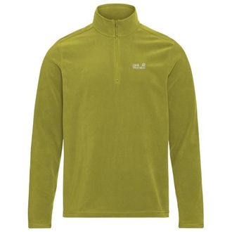 Jack Wolfskin Taunus 100 Halfzip Fleecepullover f&uuml;r Herren | oliv