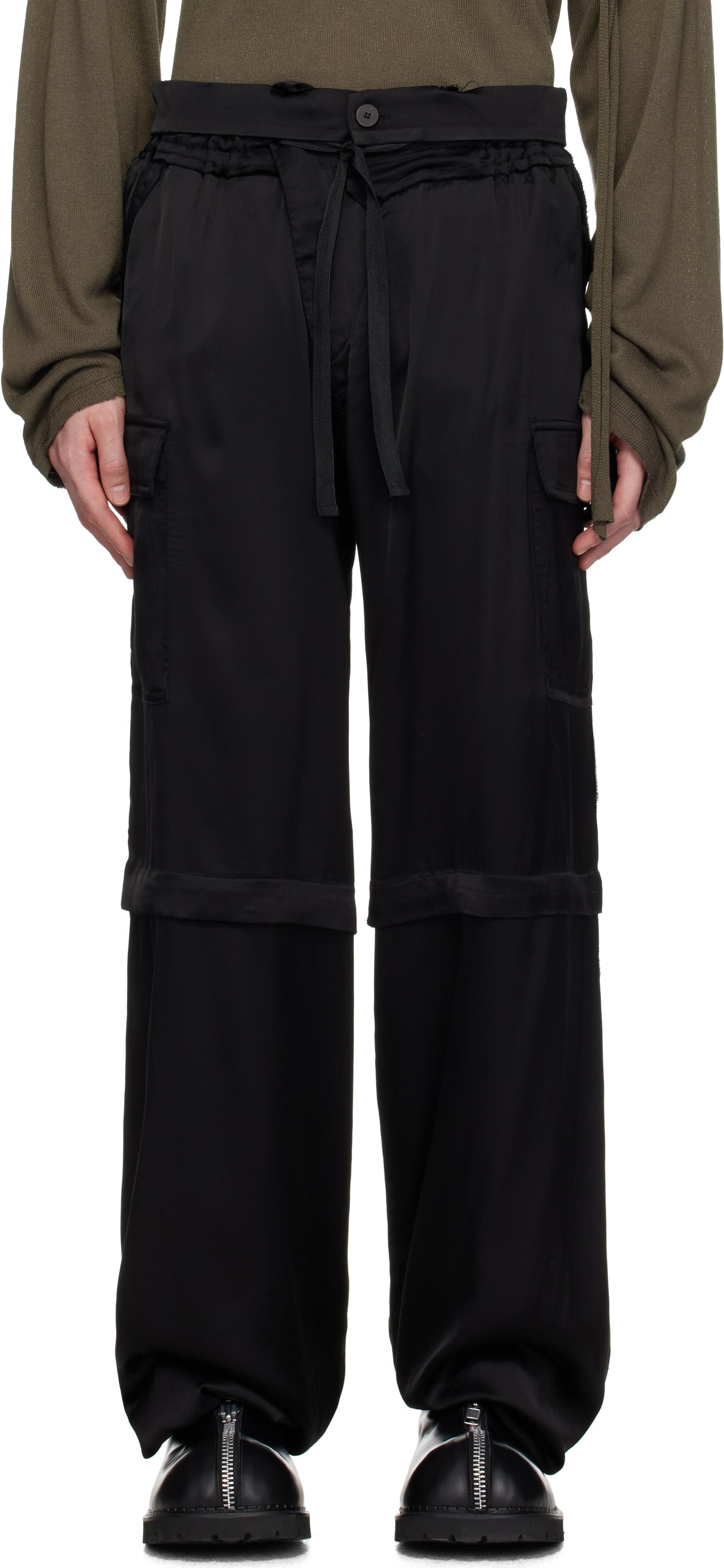 Ottolinger ブラックワイドパンツ Ottolinger ブラックワイドパンツ