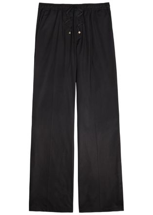Amiri Cotton-poplin Trousers - Black - XL