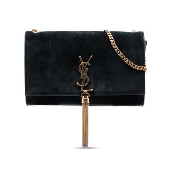 Saint Laurent Pre-owned Saint Laurent Medium Suede Monogram Kate Tassel Crossbody Ladies X2Z7J2J05W6BM4ID