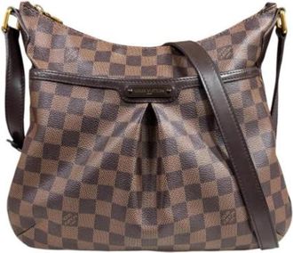 Louis Vuitton Tweedehands Canvas Louis Vuitton tassen - Dames - Vintage Schoudertas - Bruin - ONE Size - Vintage