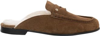 HUGO BOSS Jadey Mule - Dames - Slip ons - Bruin - 37 EU - Su&egrave;de - Schoenen