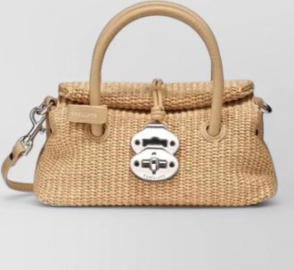 Zanellato dotta vimini baby shoulder bag top handle