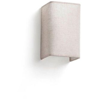 Faro Barcelona Otton Rct Aplique Lino Vertical