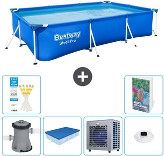 Bestway Piscina Bestway Steel Pro Rectangular - 300x201x66 Cm - 7-piezas S175