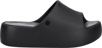 Melissa Free Platform Slide - Dames - Sandalen - Zwart - 39 EU - Schoenen