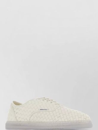 Bottega Veneta serena lace up nappa leather sneakers