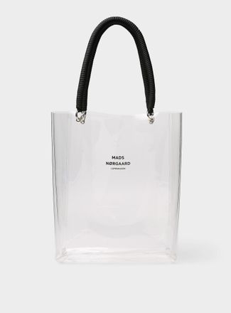 Mads Norgaard Womens Craze Vinnie transparent tote bag