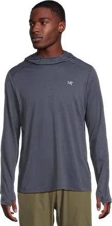 Arc'teryx Cormac Hoody Mens Clothing Black Sapphire Heather : 2XL, Polyester