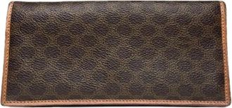 Celine Pre-owned Leather Wallet - Dames - Vintage Accessoires - Bruin - ONE Size - Leer - Vintage