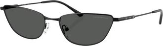 Emporio Armani Cat-eye Sunglasses - female - Emporio Armani - Sunglasses - Black - 55 MM - Accessories