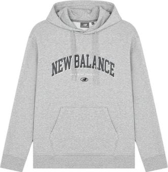 New Balance Lifestyle Hoodie Asia Sizing Beige Black 5CC17141-GR