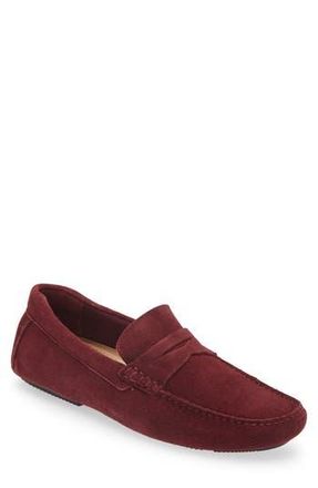 Nordstrom Cody Driving Loafer in Burgundy Brick at Nordstrom Rack, Size 14
