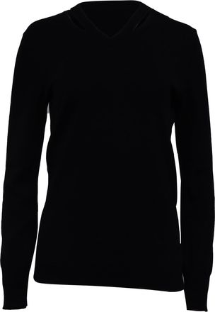 Altuzarra Knitted Cutout Sweater in Black Wool